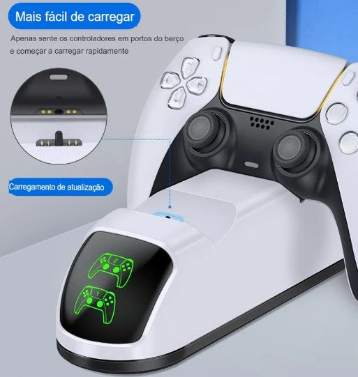 Carregador de Controle PS5